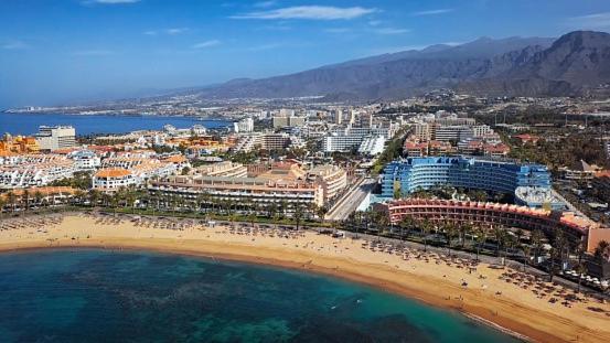 Superb Seaview Apartment In Playa De Las Americas Zewnętrze zdjęcie